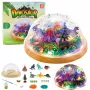 LEAN TOYS DIY Dinosaur Terrarium Creative Kit with Dome Night Light