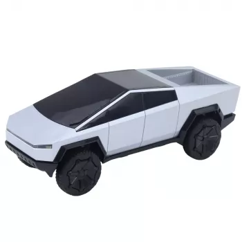 Double E Remote Control Car RC Pickup Truck LED Lights Silver 1:16 4WD 2.4 GHz