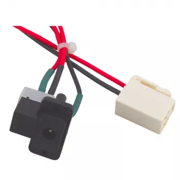 LEAN CARS 12V Charging Port for Electric Ride On Vehicles - Black