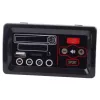 LEAN CARS Music Panel for 12V Battery-Powered Vehicle - Black