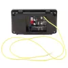 LEAN CARS Music Panel for 12V Battery-Powered Vehicle - Black