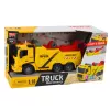 LEAN TOYS Car Tow Truck Roadside Assistance Hook Platform Lights Sounds 1:16