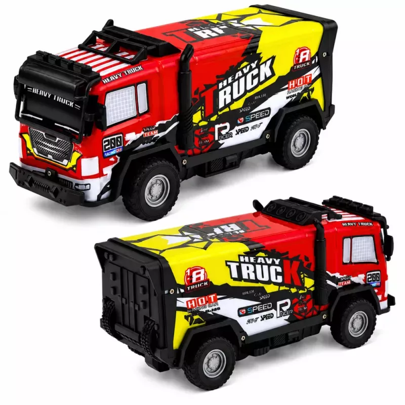 LEAN TOYS Off-road Vehicle Truck Illuminated Body Drive Sounds 1:16 RC Truck 4WD 2.4 GHz Green/Black