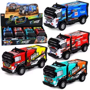 LEAN TOYS Off-road Vehicle Truck Illuminated Body Drive Sounds 1:16 RC Truck 4WD 2.4 GHz Green/Black