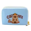 LEAN Two-Compartment Wallet with Card Compartments Kapybara Blue 12.5 x 8.5 cm