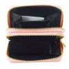 LEAN Two-Compartment Wallet with Card Compartments Capybara Pink 12.5 x 8.5 cm