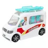 LEAN TOYS Mobile Hospital Ambulance with Stretcher 2in1 Doll Doctor Accessories