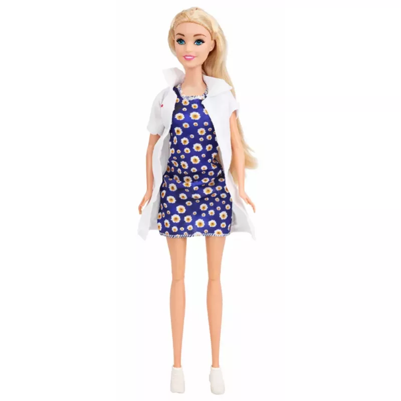 LEAN TOYS Mobile Hospital Ambulance with Stretcher 2in1 Doll Doctor Accessories