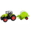 LEAN TOYS RC Remote Controlled Agricultural Farm Tractor with Baler 1:24