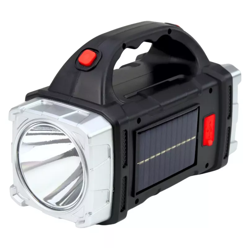 LEAN HB-1678 38W Multifunctional Wide-Angle LED Solar Flashlight
