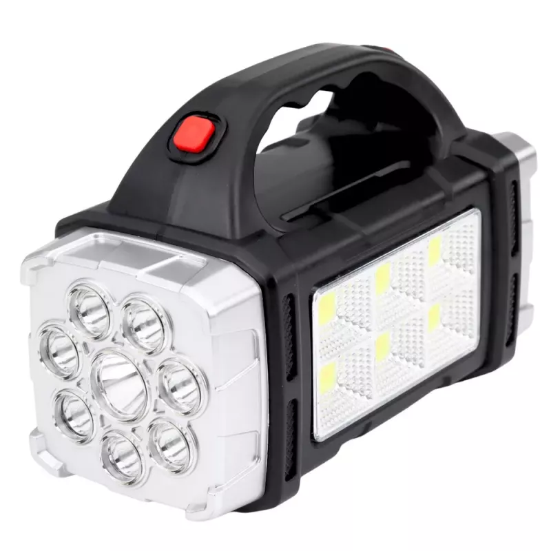 LEAN HB-1678 38W Multifunctional Wide-Angle LED Solar Flashlight