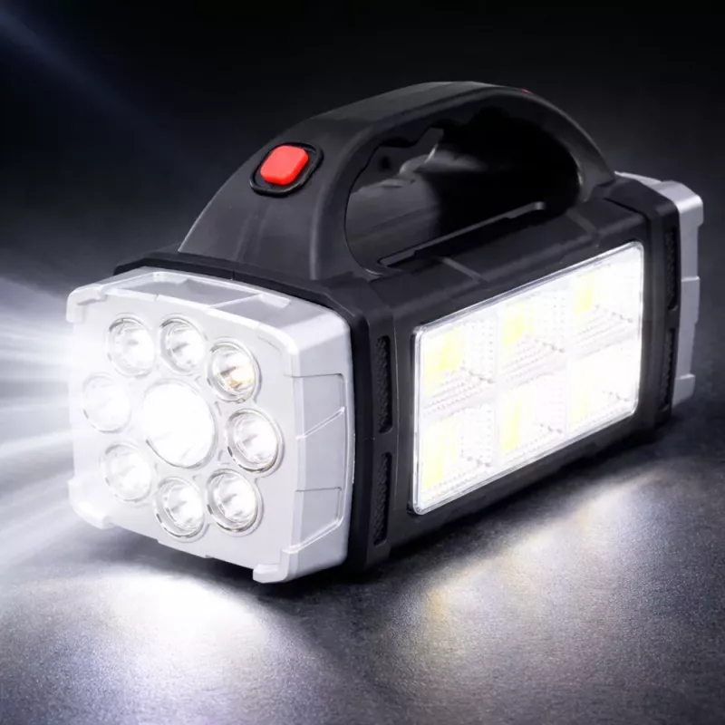 LEAN HB-1678 38W Multifunctional Wide-Angle LED Solar Flashlight