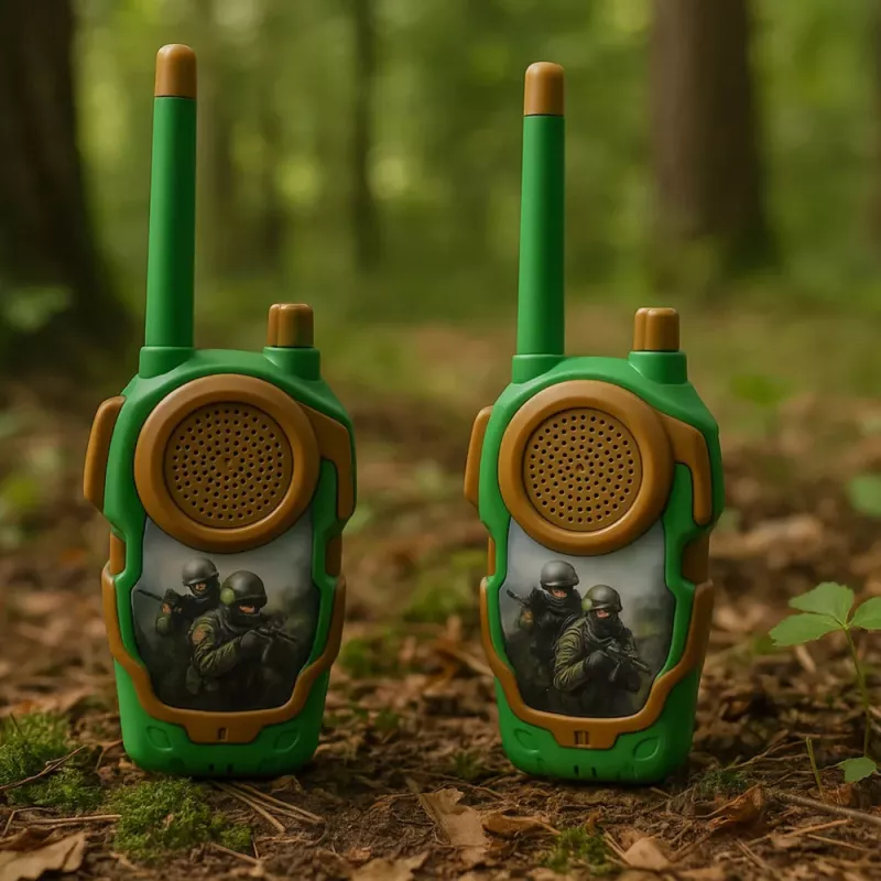 LEAN TOYS Walkie Talkie Radios For Kids Military 10m