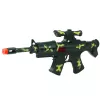 LEAN TOYS Military Rifle Set With Rifle Accessories Shot Sound Khaki