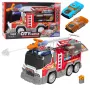 LEAN TOYS Fire Truck Fire Department Drive Moving Elements Lights Sounds