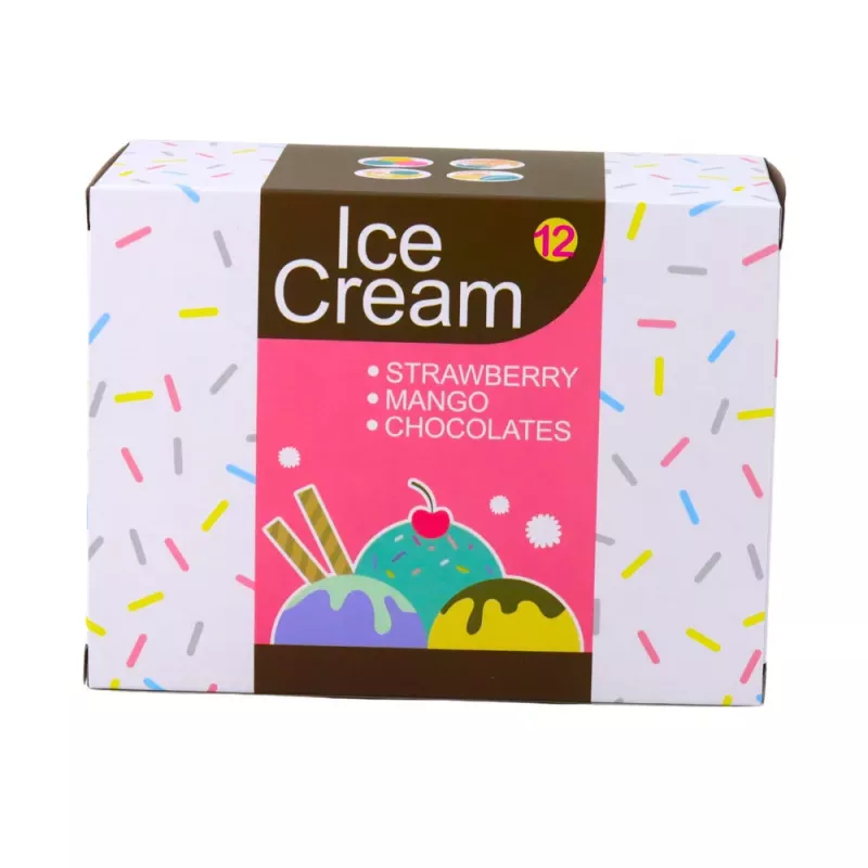 LEAN TOYS Sweets Set Ice Cream For Children Ice Cream Spoon Box 14 pcs.