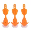 LEAN TOYS Shooting Set Skill Game Slingshot Darts With Suction Cups 3 pcs