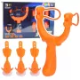 LEAN TOYS Shooting Set Skill Game Slingshot Darts With Suction Cups 3 pcs