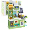 LEAN TOYS Children's Kitchen Water Cycle Food Color Changing Steam Green 64 pcs.