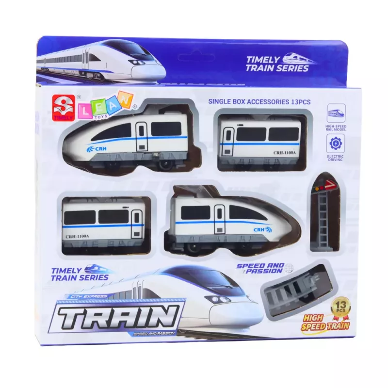 LEAN TOYS City Express Electric Express Train 13-Track Railway