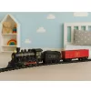 LEAN TOYS Electric Train Set Locomotive Wagons Tracks Lights Sounds