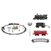 LEAN TOYS Electric Train Set Locomotive Wagons Tracks Lights Sounds