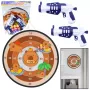 LEAN TOYS Capybara Dartboard Skill Game with Velcro Balls and Toy Guns 73.5 cm