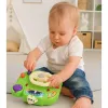 LEAN TOYS Interactive Steering Wheel For Kids Driving Simulator Lights Sounds Green