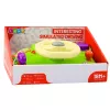 LEAN TOYS Interactive Steering Wheel For Kids Driving Simulator Lights Sounds Green