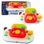LEAN TOYS Driving Simulator for Toddlers Interactive Steering Wheel Lights Sounds
