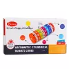 LEAN TOYS Educational Math Roller For Kids Nuka Counting Puzzle - Blue