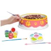 LEAN TOYS Creative Set Bowl For Painting Paints Brushes DIY 6 pcs.