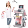 LEAN TOYS Doctor Dentist Set Medical Cart Lights Pink 26 pcs