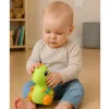 LEAN TOYS Interactive Toy for Toddlers Dinosaur on Wheels Lights and Sounds