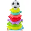 LEAN TOYS Educational Pyramid Puzzle Ball Stickers 13 Levels Colorful
