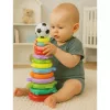 LEAN TOYS Educational Pyramid Puzzle Ball Stickers 13 Levels Colorful