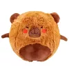 LEAN TOYS Jumping Ball Growing Plush Capybara Brown Pump 50 cm