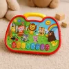 LEAN TOYS Interactive Educational Board Animal World Instruments Piano