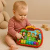 LEAN TOYS Interactive Educational Board Animal World Instruments Piano