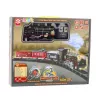 LEAN TOYS Remote Controlled Train Locomotive RC Lights Sounds Smoke 22 pcs.