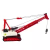LEAN TOYS Crawler Crane Truss Light Adjustment Sounds Metal 1:14 RC Construction Vehicle