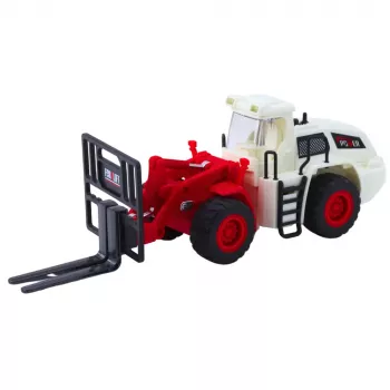 LEAN TOYS Forklift Metal Forks Adjustable Lights Sounds