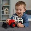 LEAN TOYS Construction Vehicle Excavator Bulldozer Movable Metal Bucket Lights Sounds