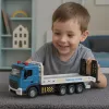 LEAN TOYS Transport Truck Tow Truck Moving Platform Lights Sounds