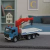 LEAN TOYS Tow Truck with Tow Truck Metal Cabin Lights Sounds