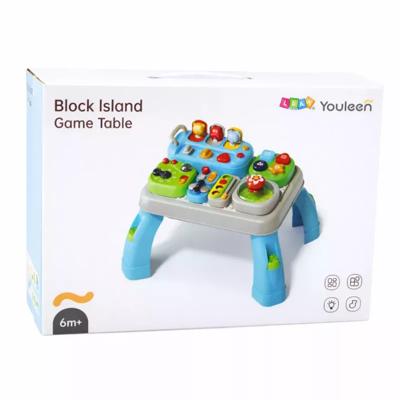 LEAN TOYS Interactive Educational Table for Toddlers Sound Modules