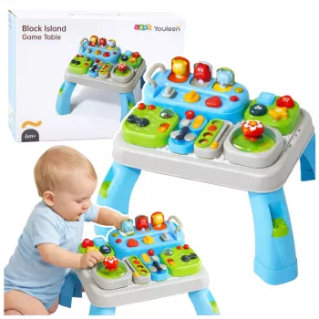 LEAN TOYS Interactive Educational Table for Toddlers Sound Modules