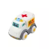LEAN TOYS City Car Set for Toddlers, Drive, Moving Elements, Lights, Sounds
