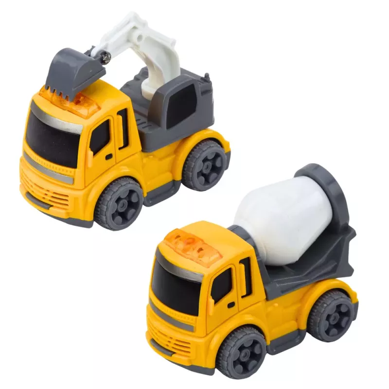 LEAN TOYS Set of Traffic Lights, Speed Camera, Mat, Construction Cars, Lights and Sounds