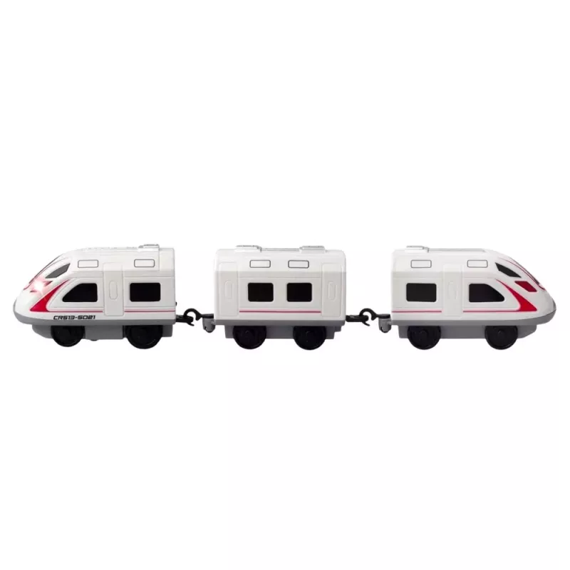 LEAN TOYS Dinosaur Park Electric Train Set with Lights and Sounds 76 cm